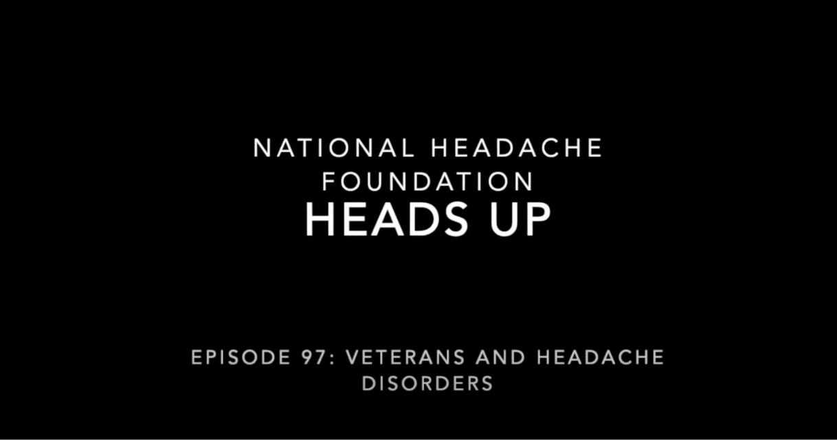 A video about veterans and headache disorders